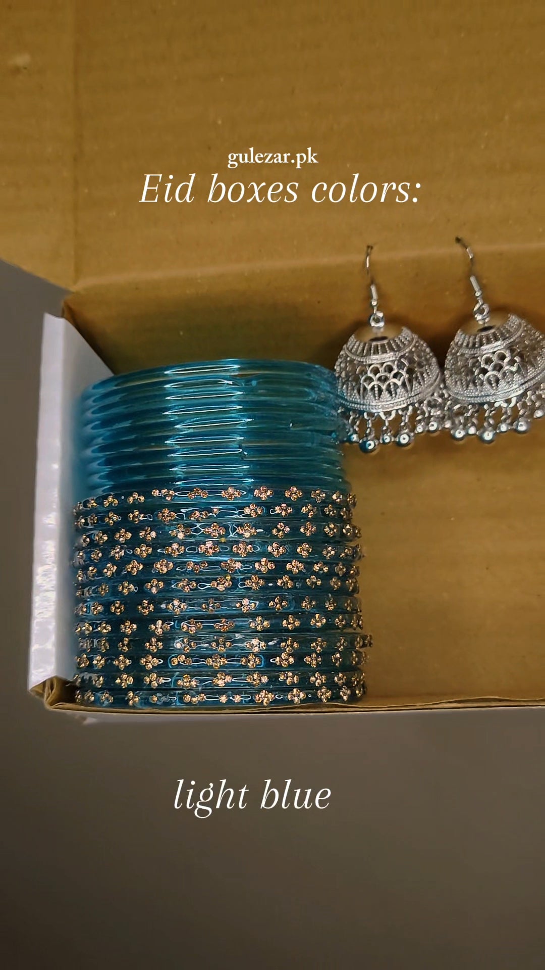 Light blue eid box