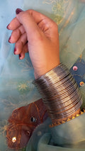 Plain stainless steel bangles