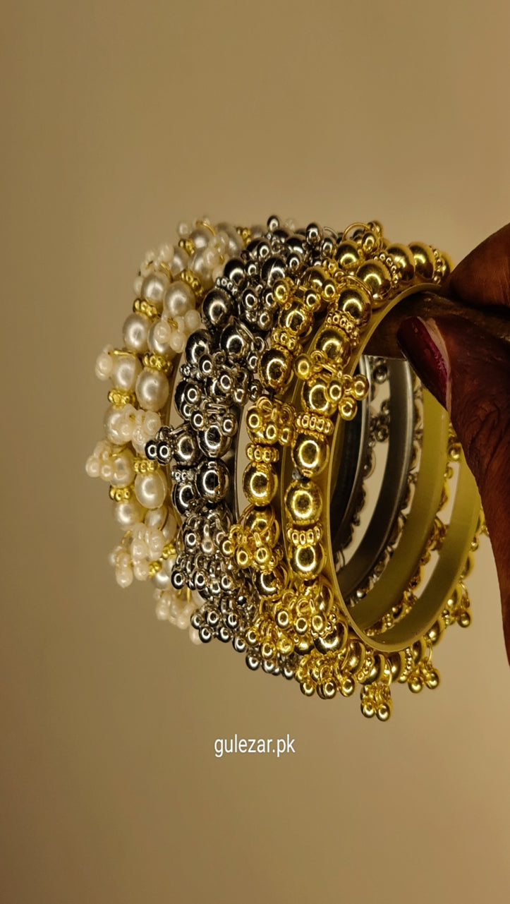 Pearl Gajra bangles