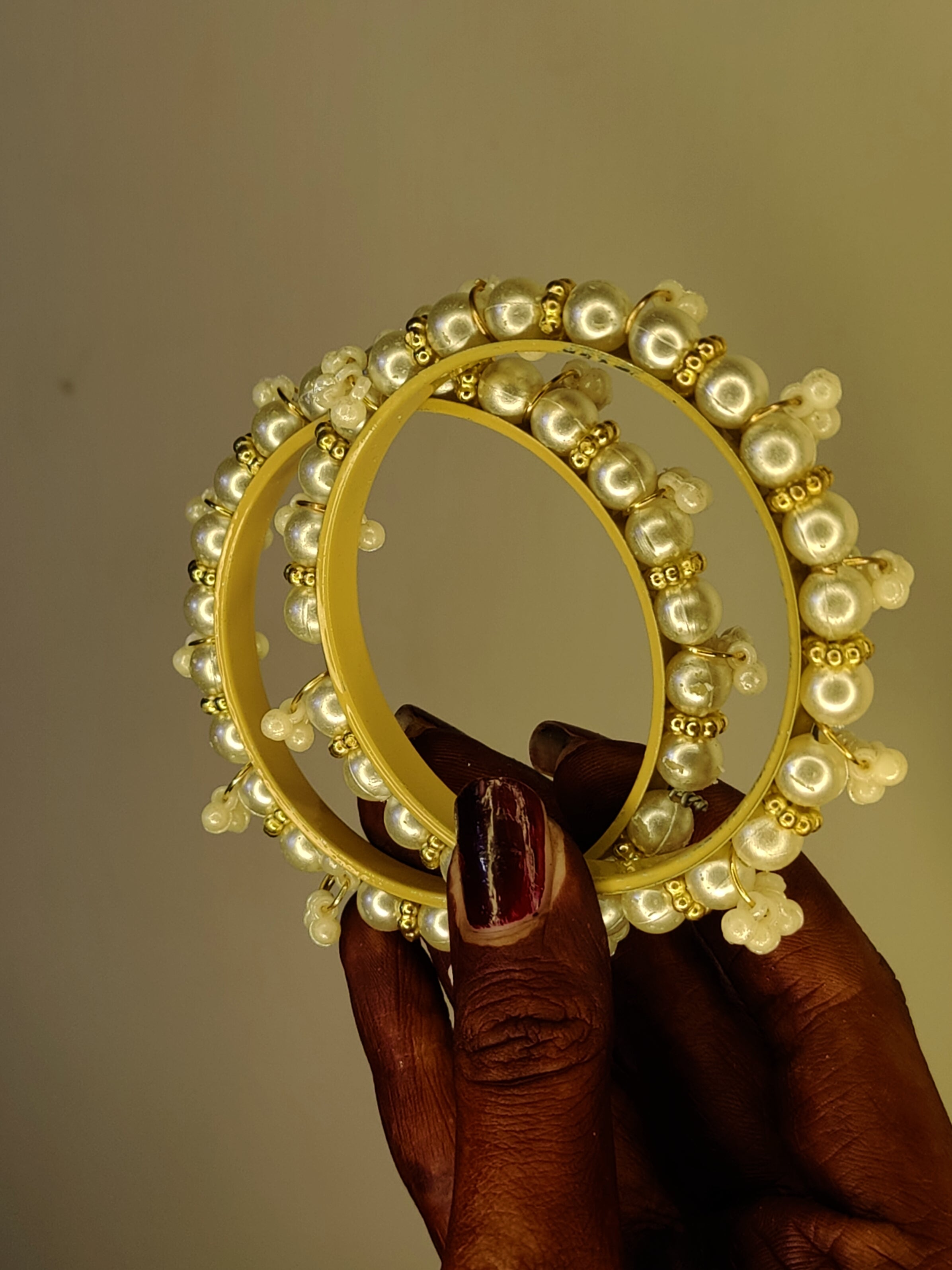 Pearl Gajra bangles